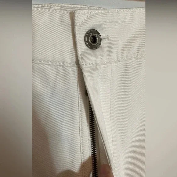 NWT Salvatore Ferragamo Men’s Off White Cotton Chino Pants Size 48 (US 33)
